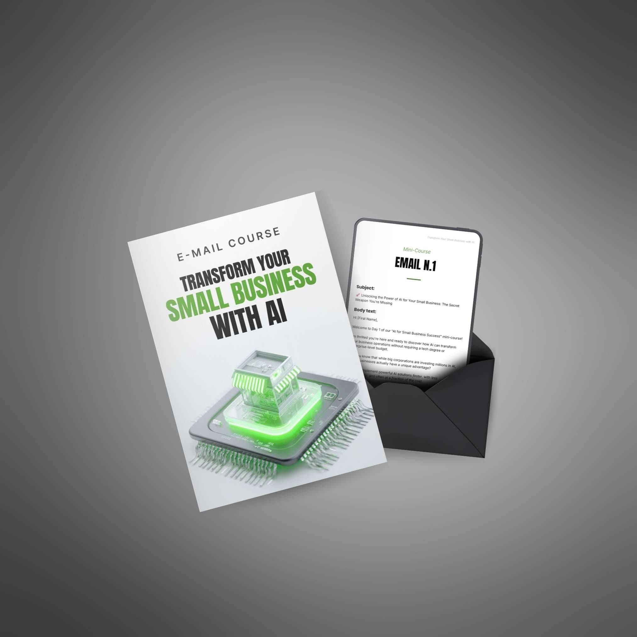 Transform Your Small Business with AI   (Instant Download) Mini Course